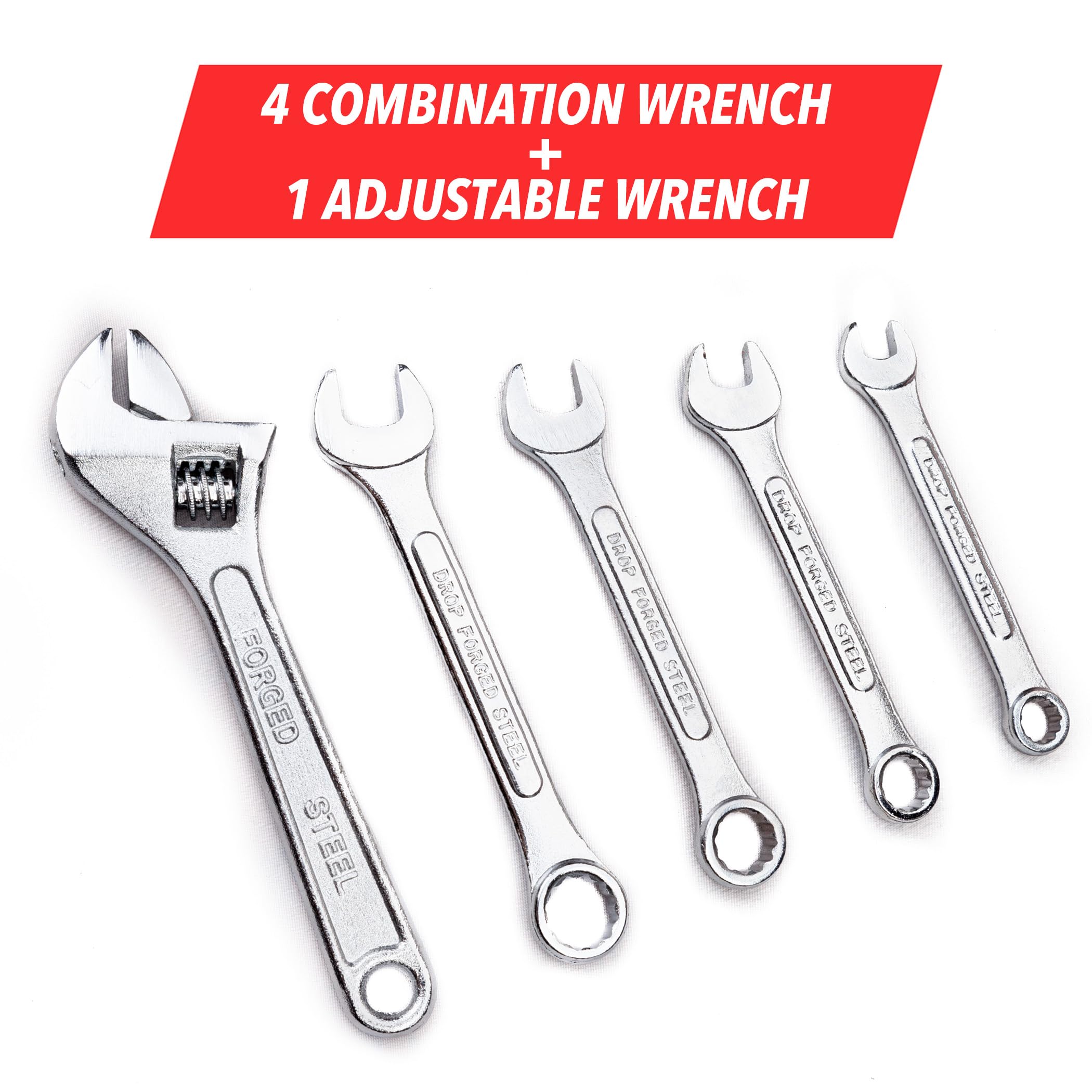 CARTMAN 136-Piece Tool Set General Household Hand Tool Kit with Plastic Toolbox Storage Case - Image 6