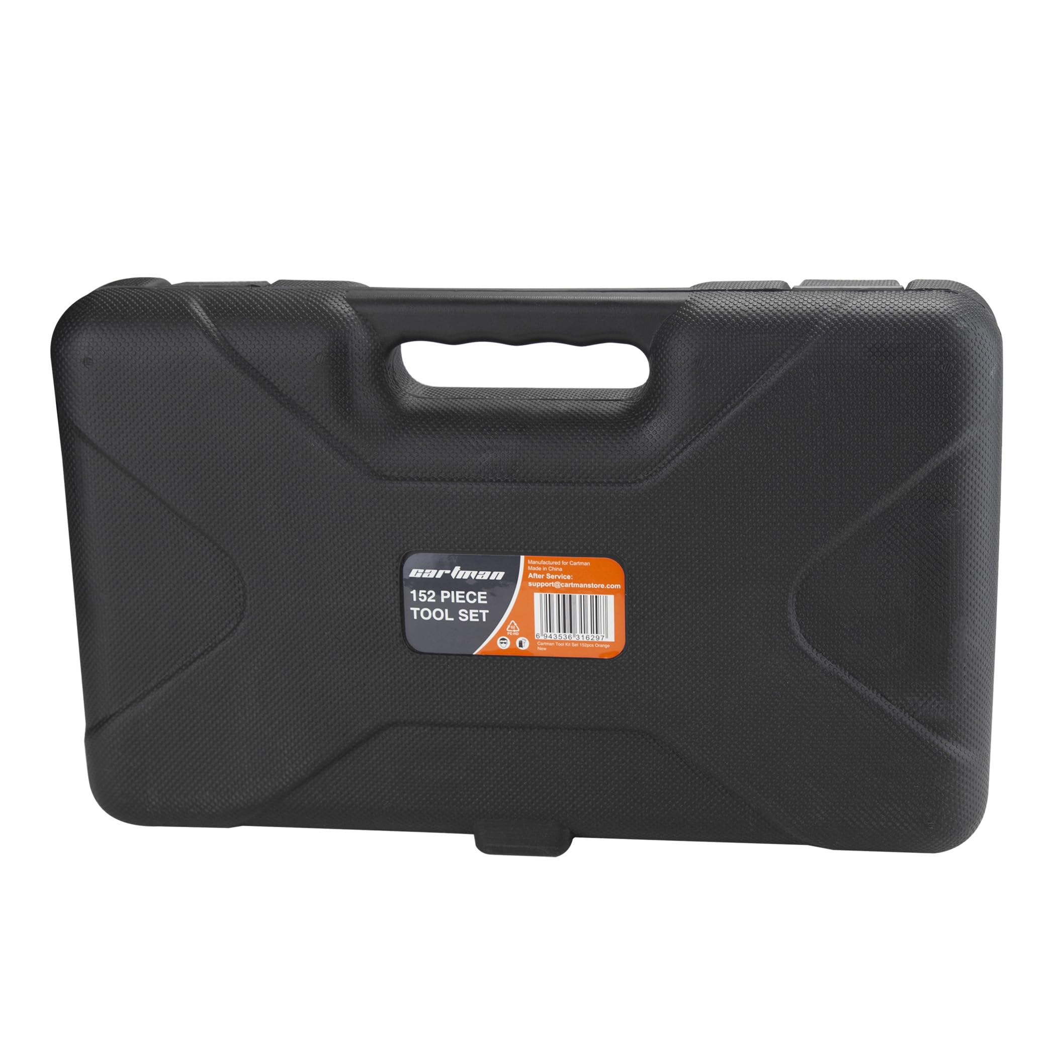 CARTMAN 152-Piece Basic Household Hand Tool Set,with Toolbox Storage Case, All Purpose Home Tool Kit Includes Essential Tools for Office College Repairs Orange - Image 4