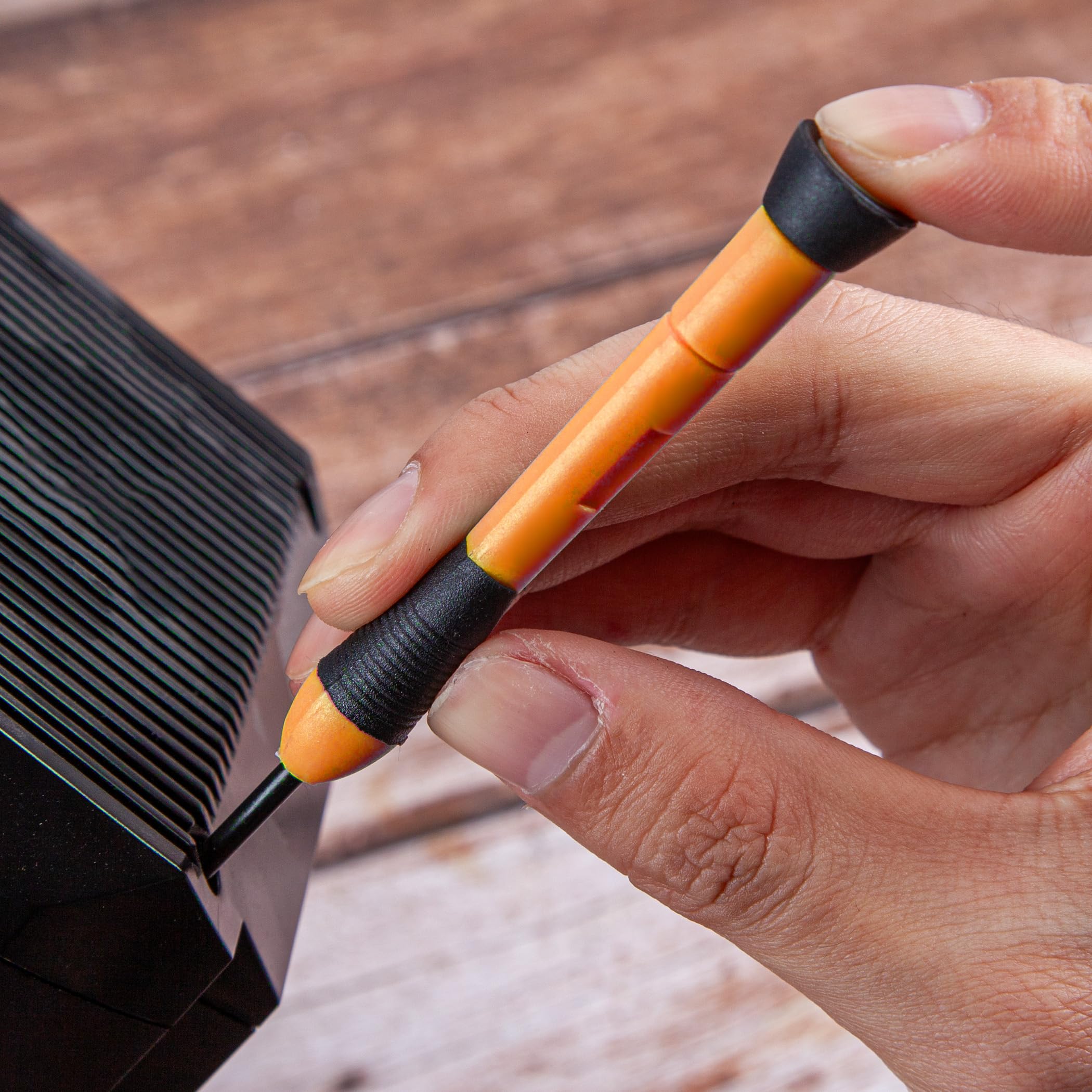 CARTMAN 39 Piece Tool Set General Household Hand Kit with Plastic Toolbox Storage Case Orange - Image 6