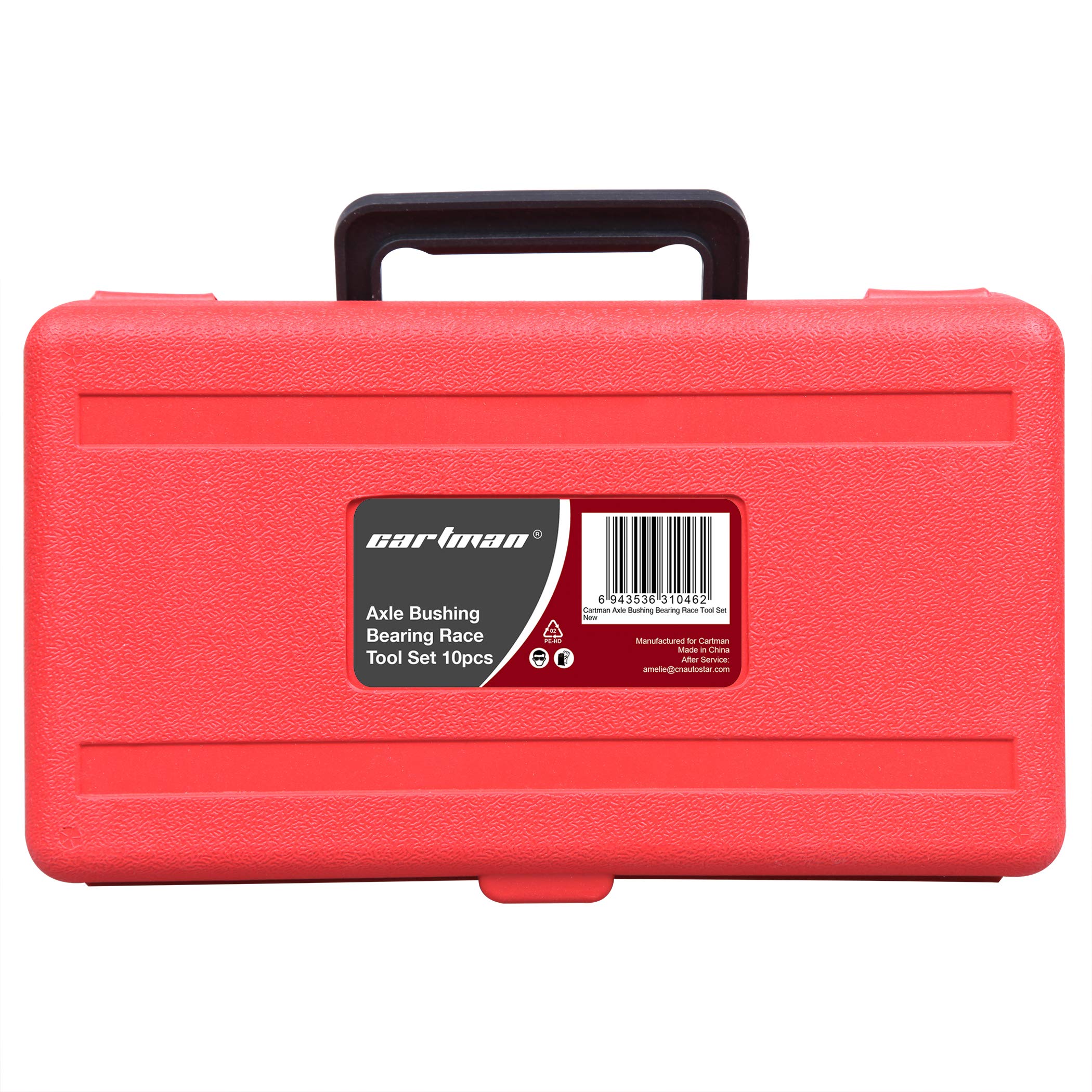 CARTMAN Bearing Race and Seal Bushing Driver Install Set, 1 Handle and 9 Discs Collar Axle Housing with Carrying Case, Master Universal Aluminum Bush Drive Seal Kit for Automotive Wheel Bearings - Image 4